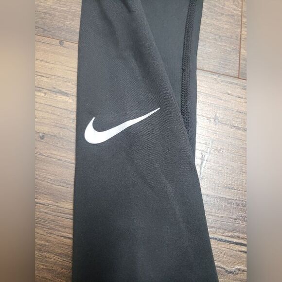 Nike Running Women’s Fleece Lined Black & Grey Leggings Size XSmall - Picture 4 of 4